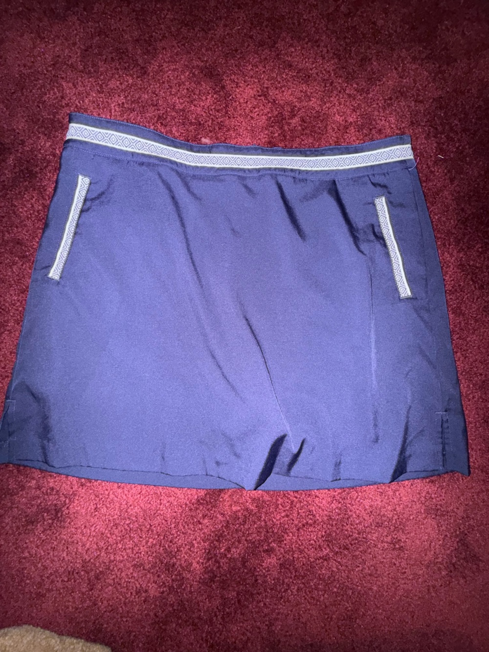 Lady hagen women’s navy golf skirt shorts built in size 12